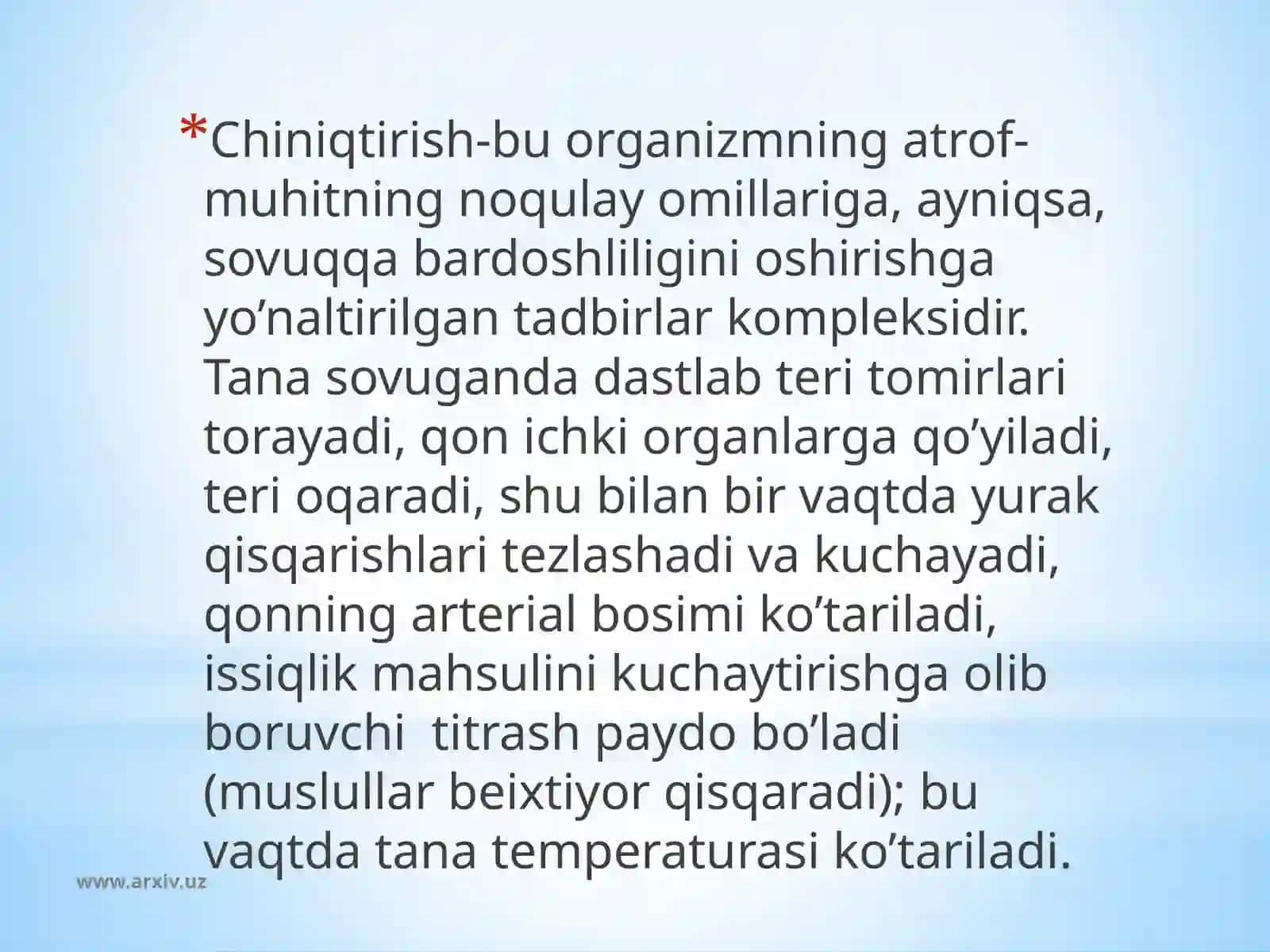 Sovuq qabardoshligi kompleksi 2
