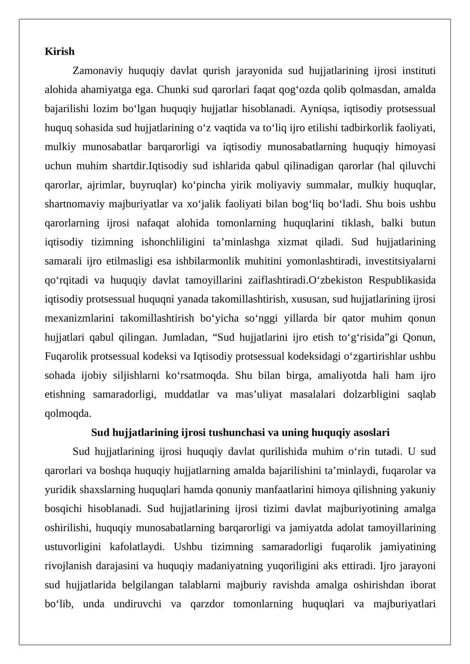 Sud hujjatlarining ijrosi 2