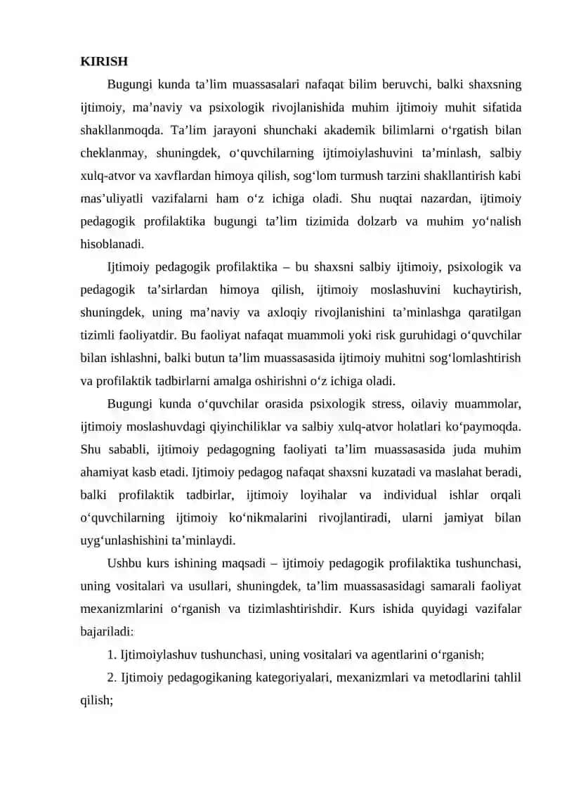 Ijtimoiy Pedagogik Faoliyat 2