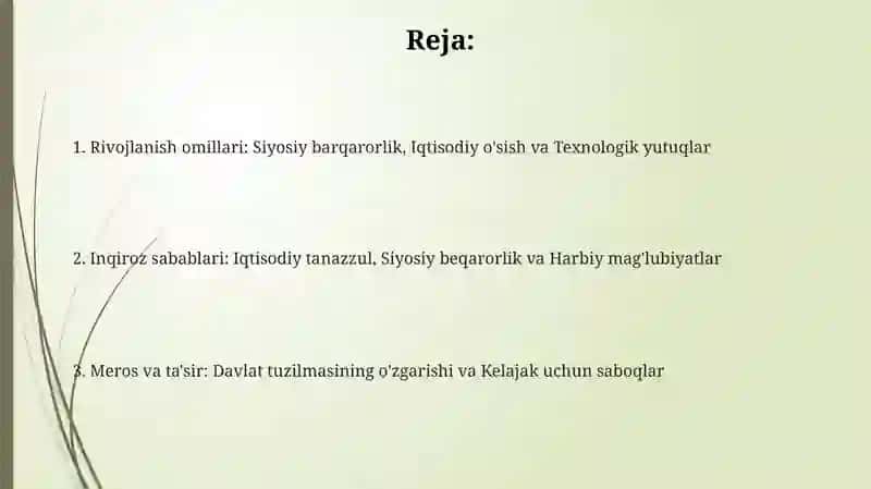 Rivojlanish omillari 2