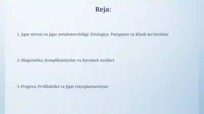 Jigarsirrozi.Jigaryetsihmovchiligi 2