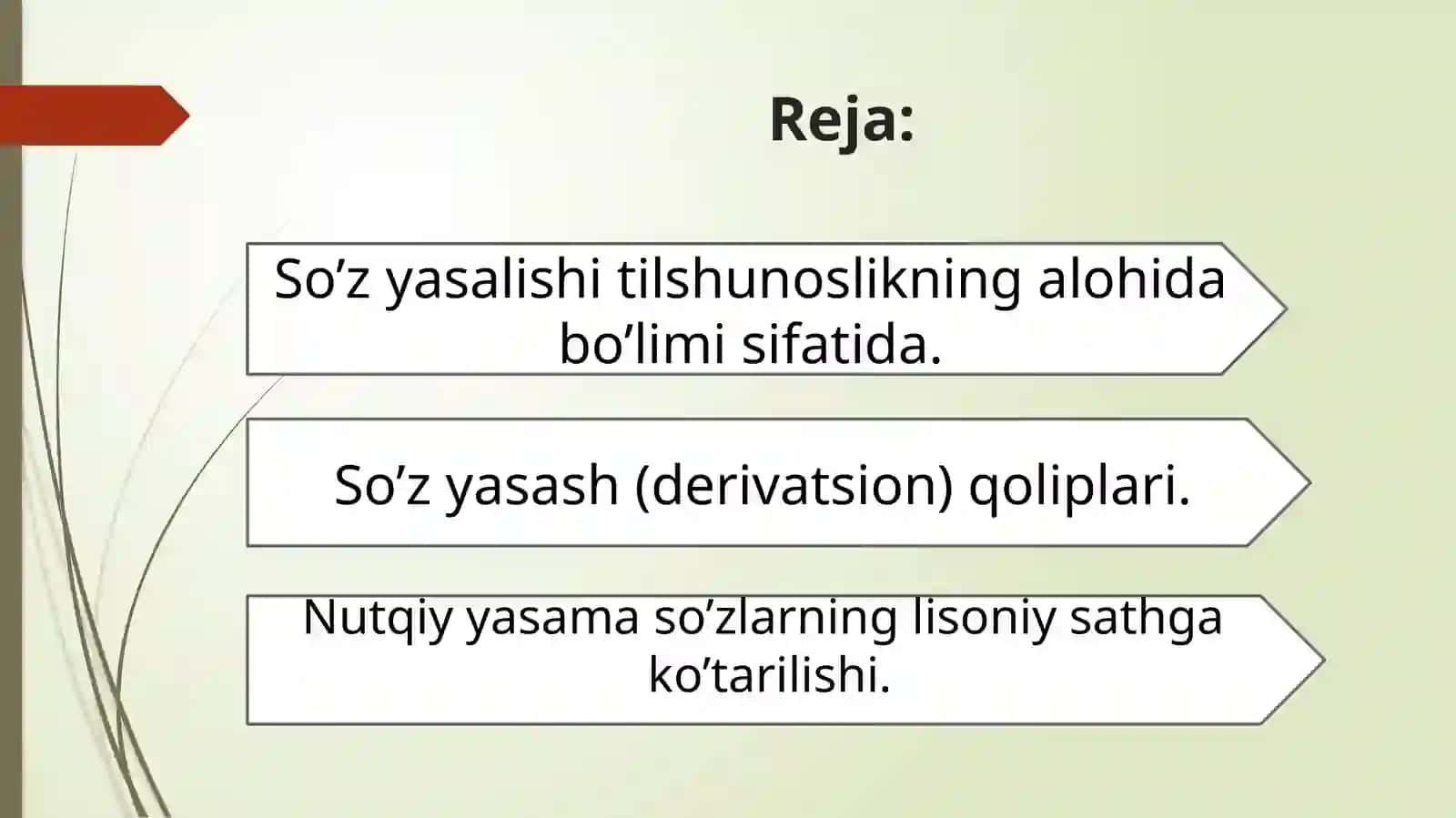 SO’Z YASALISH TARKIBI.SO’Z YASASH USULLARI 2