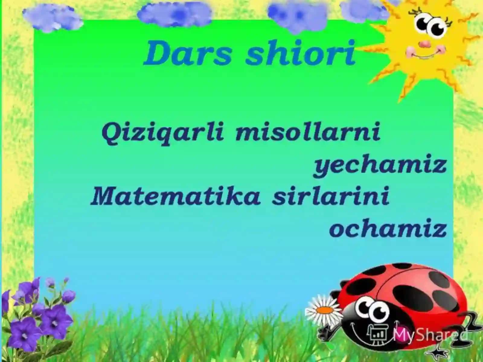 Asr. Vaqt birliklari jadvali 2