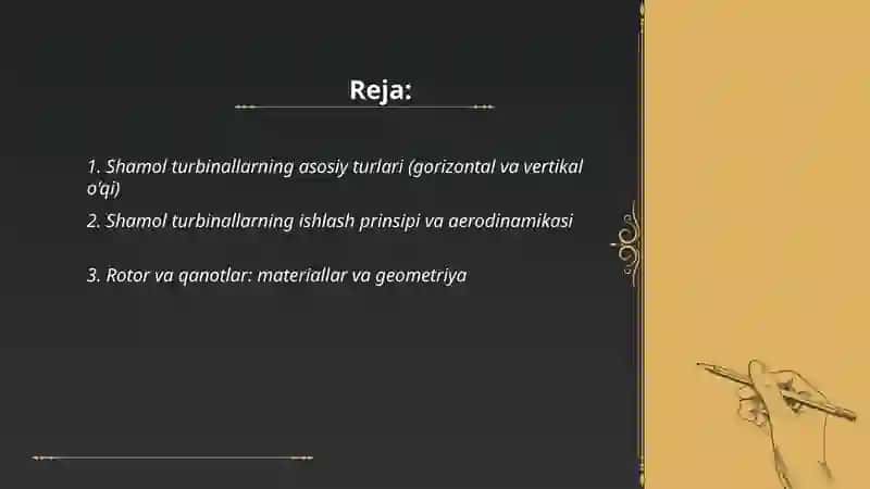 Shamol turbinallar 2