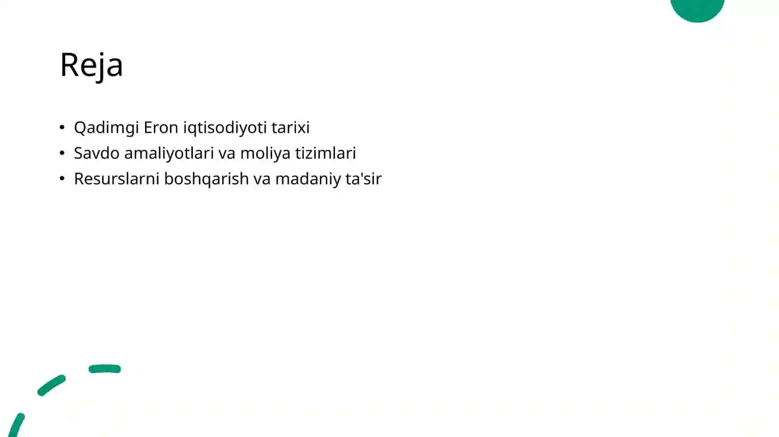 Qadimgi eron iqtisodiyoti 2