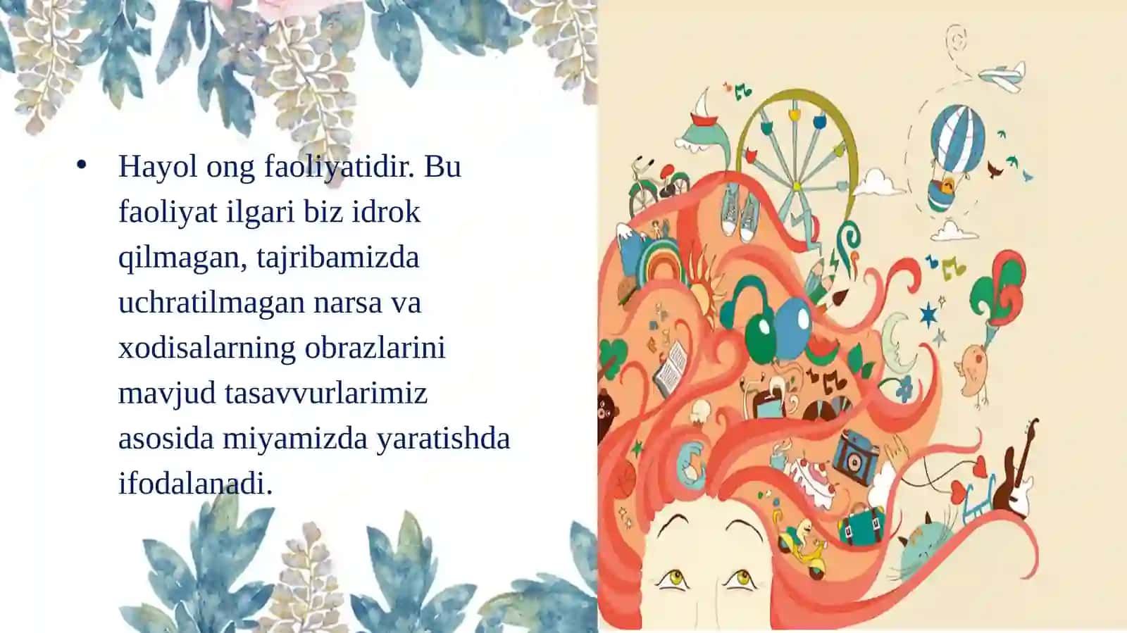 Hayol va Tasavvur 2