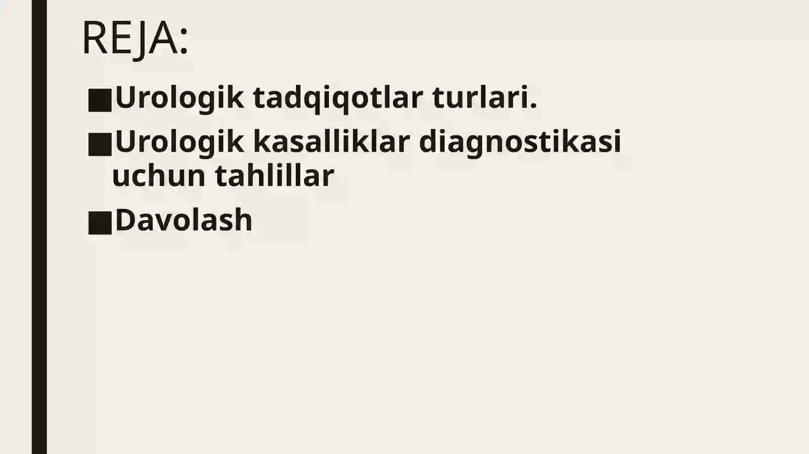 PATOLOGIK SIYDIK, KLINIK-DIAGNOSTIK HOLATLAR 2