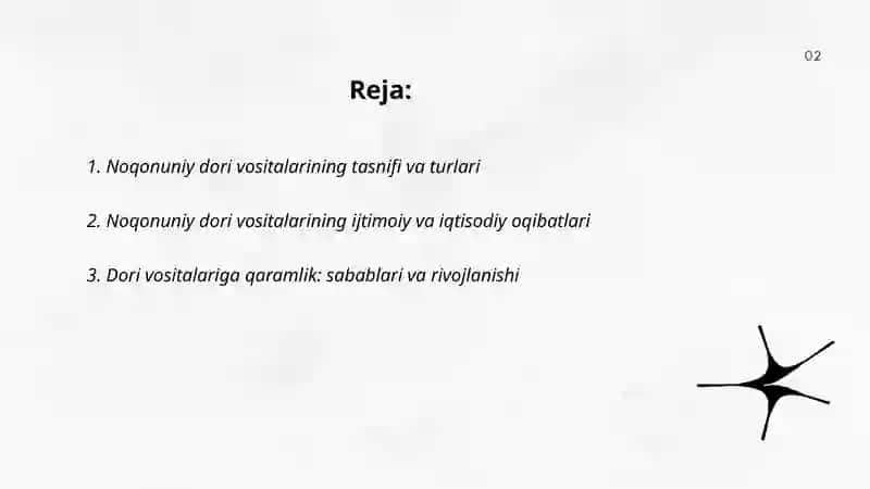 Noqonuniy dori vositalari 2