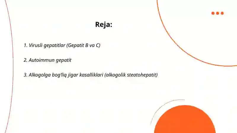 Jigar patologiyasi 2