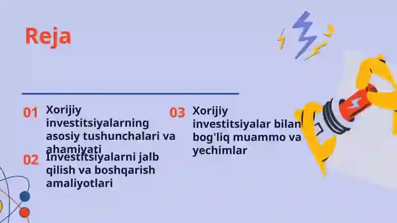 Xorijiy Investitsiyalar 2