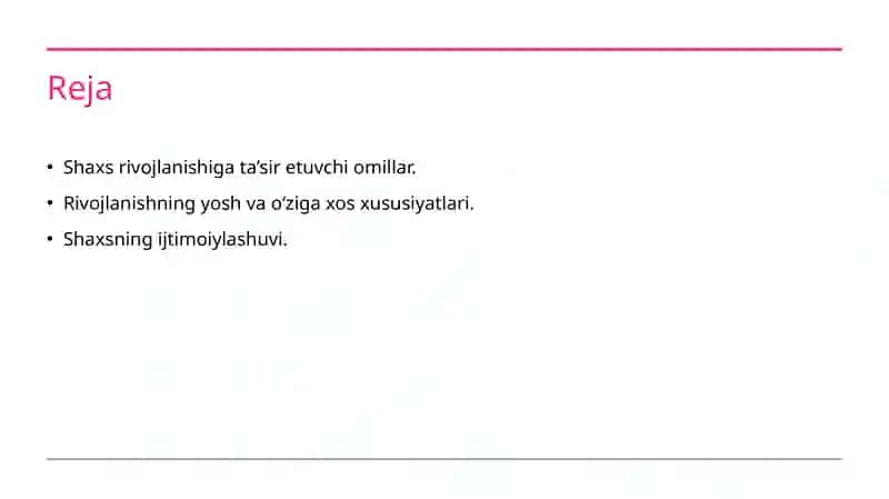 Shaxs rivojlanishining asosiy manbalari 2