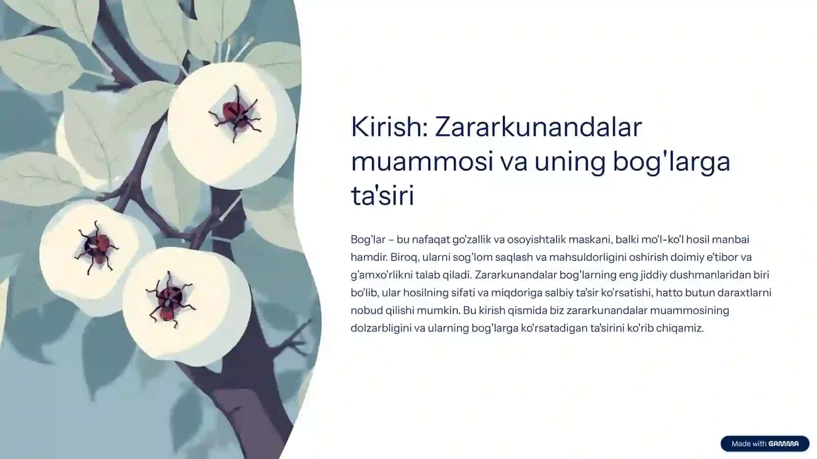 Boglarda zararkunandalarga qarshi... 2