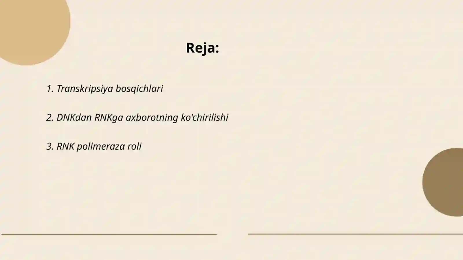 Transkripsiya jarayoni 2