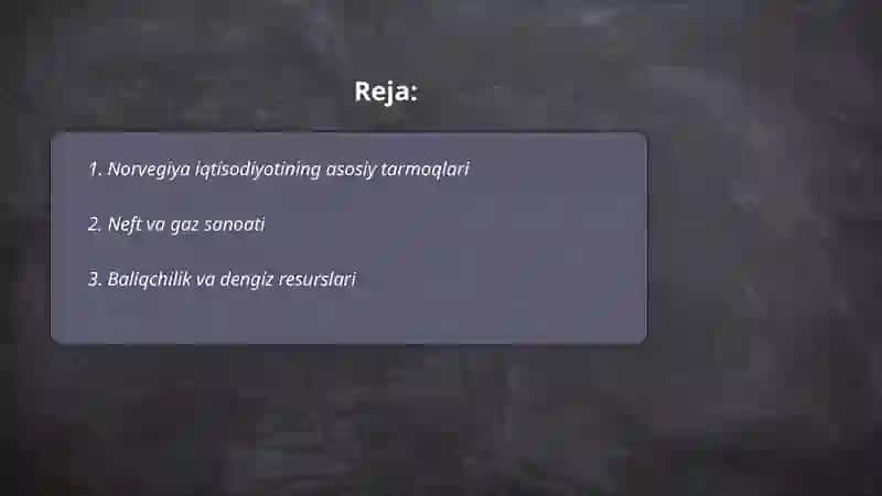 Norvegiya iqtisodi 2