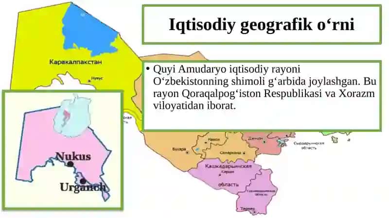 Quyi Amudarya iqtisodiy rayoni 2
