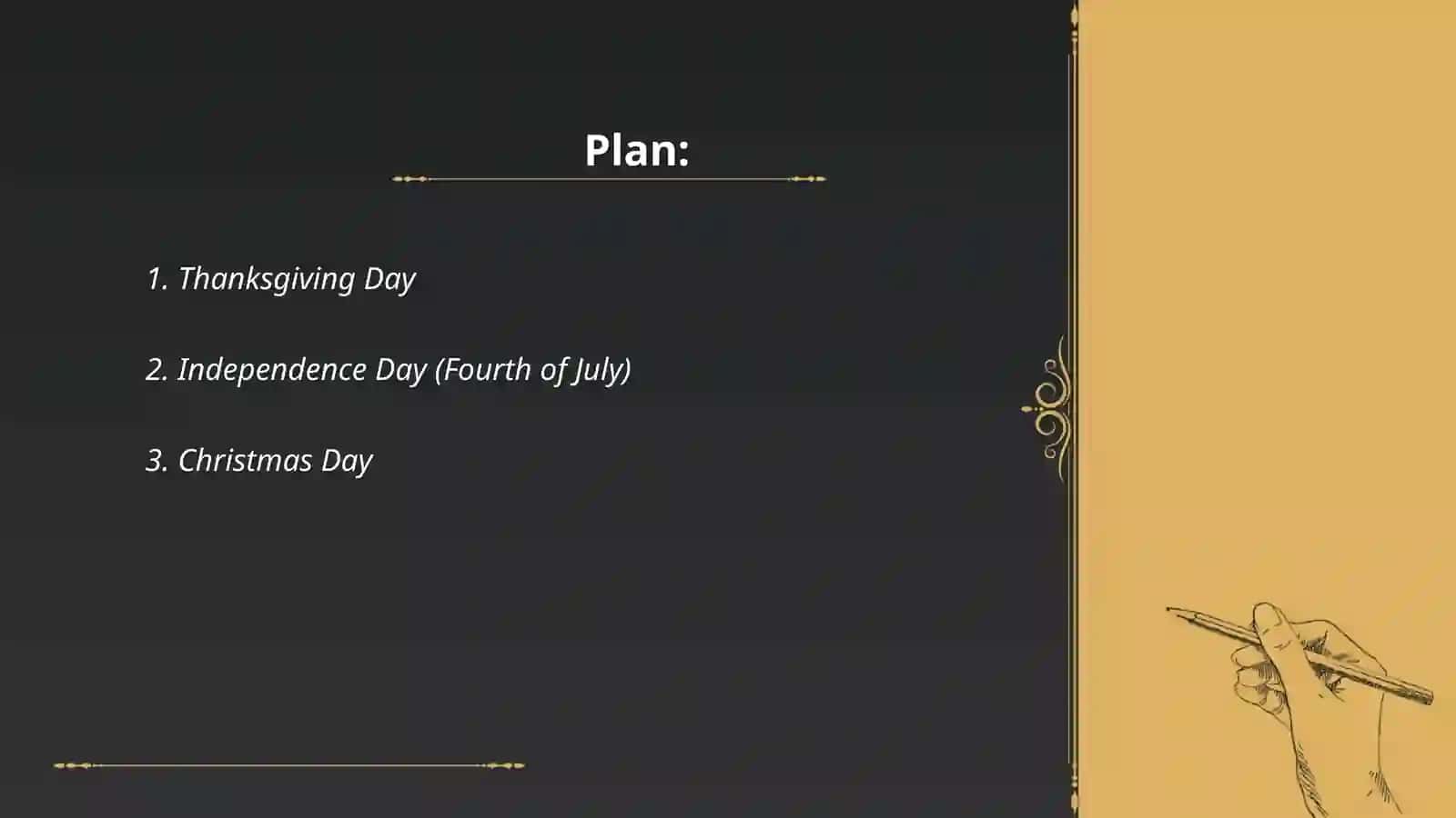 Traditional holidays of the USA 2