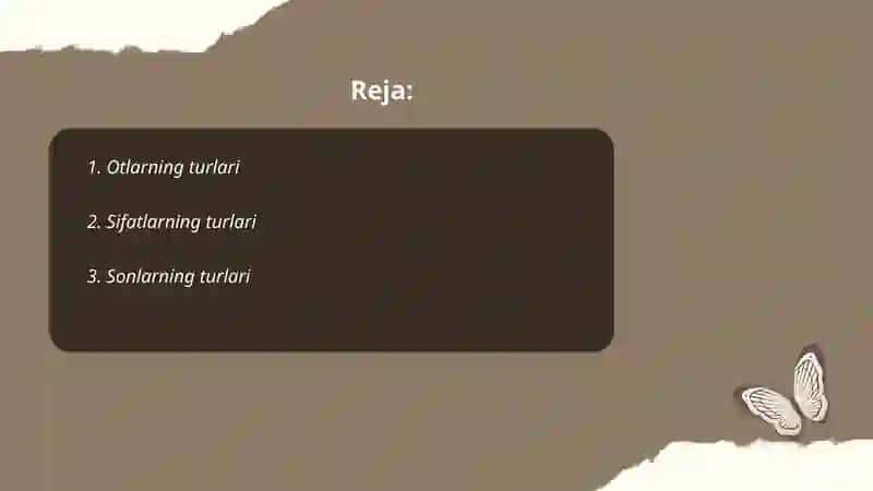 Morfologiya so'z turkumi 2