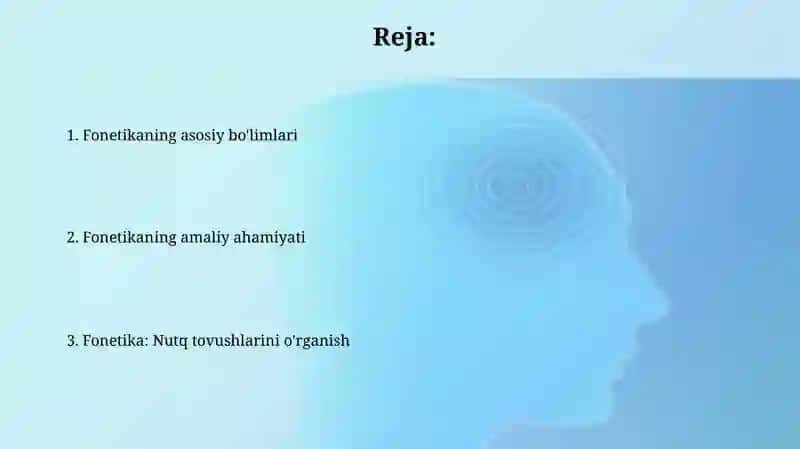 Fonetika: Kelajakdagi Tadqiqotlar 2