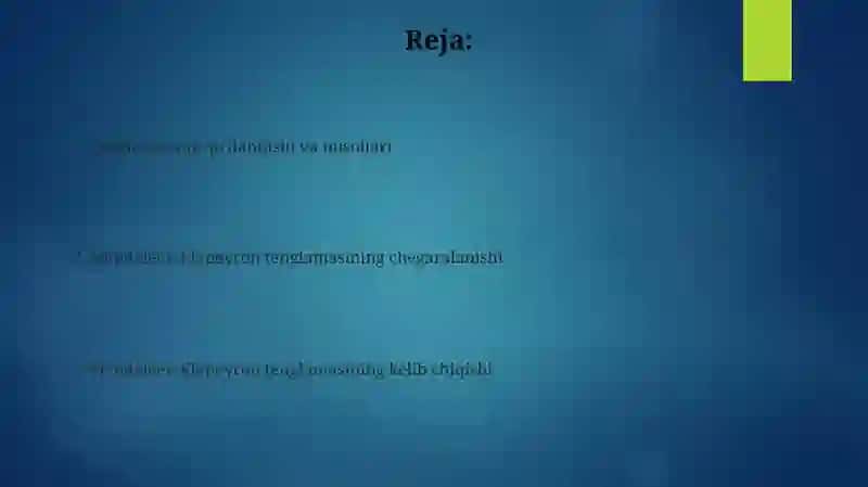 Mendeleev-Klapeyron tenglamasi 2