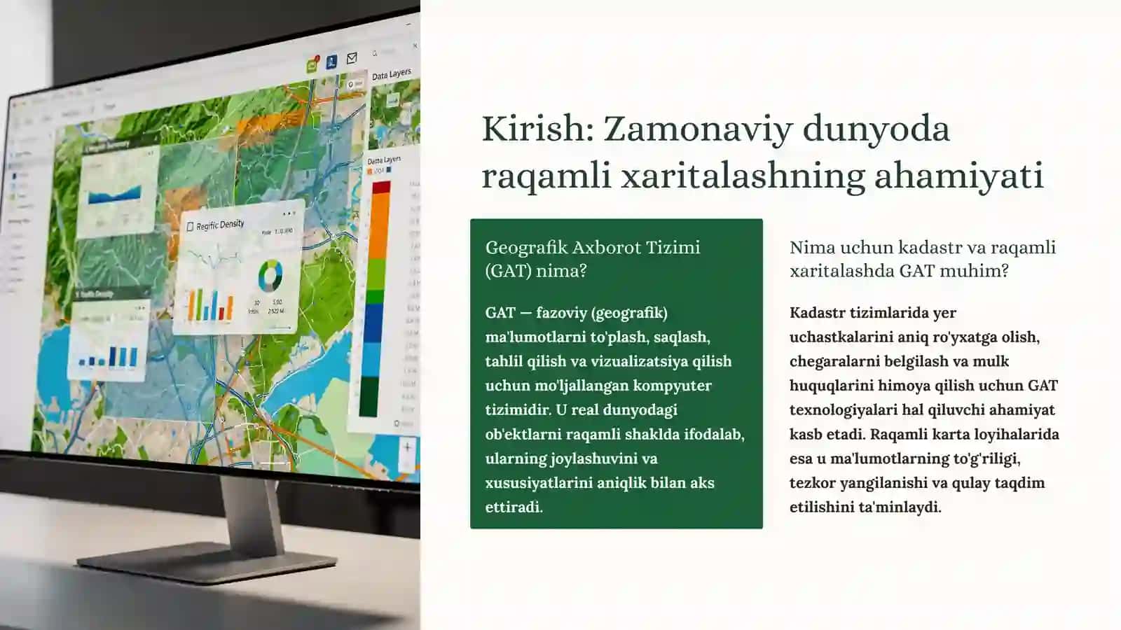 Geoinformatika va fazoviy tahlil 2