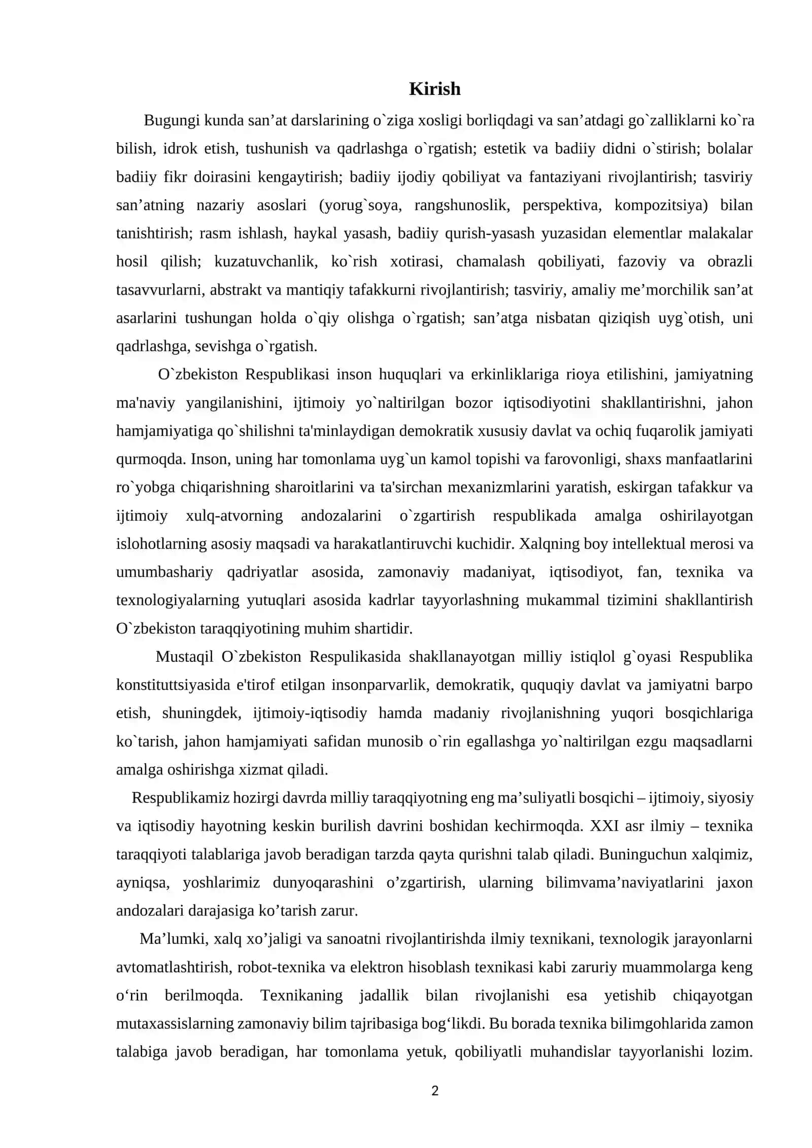 CHIZMALARDA SHARTLILIKLAR VA SODDALASHTIRISHLAR 2