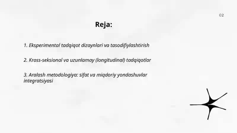 Hozirgi zamon psixologiyasi tadqiqot metodlari 2