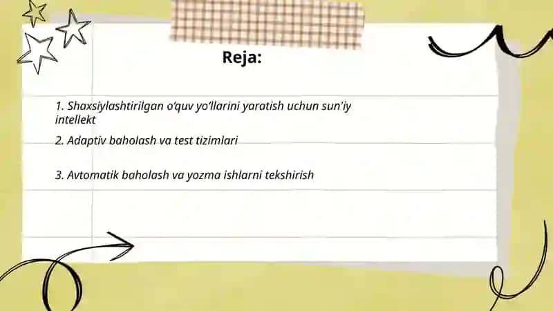 Ta'limda sun'iy intellektdan foydalanish imkoniyatlari 2