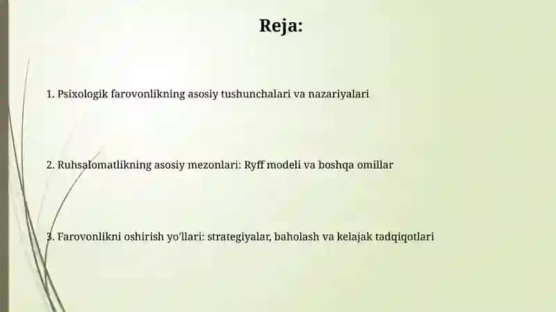 Psixologik salomatlik mezonlari 2