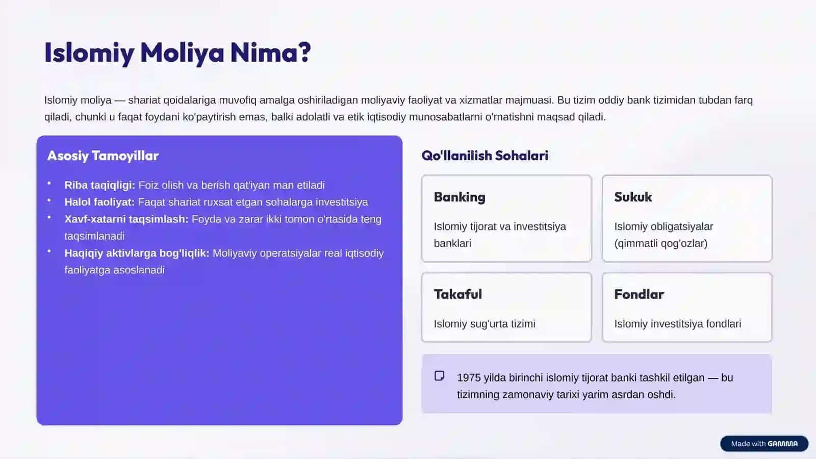 Islomiy Moliya va Uning Iqtisodiy Imkoniyatlari 2