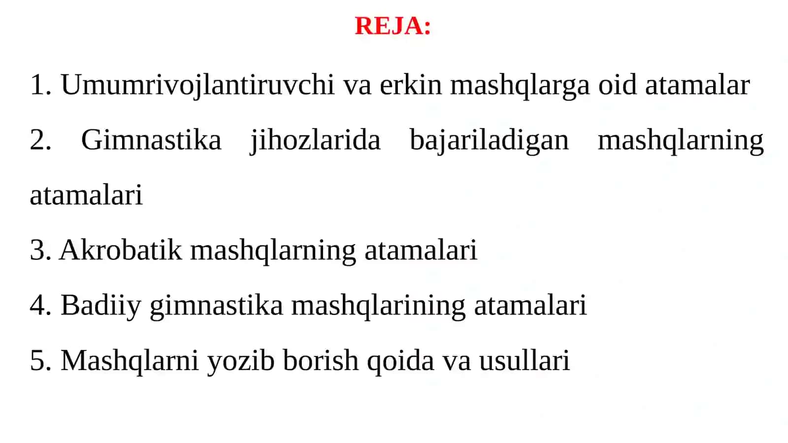 GIMNASTIKA ATAMALARI 2