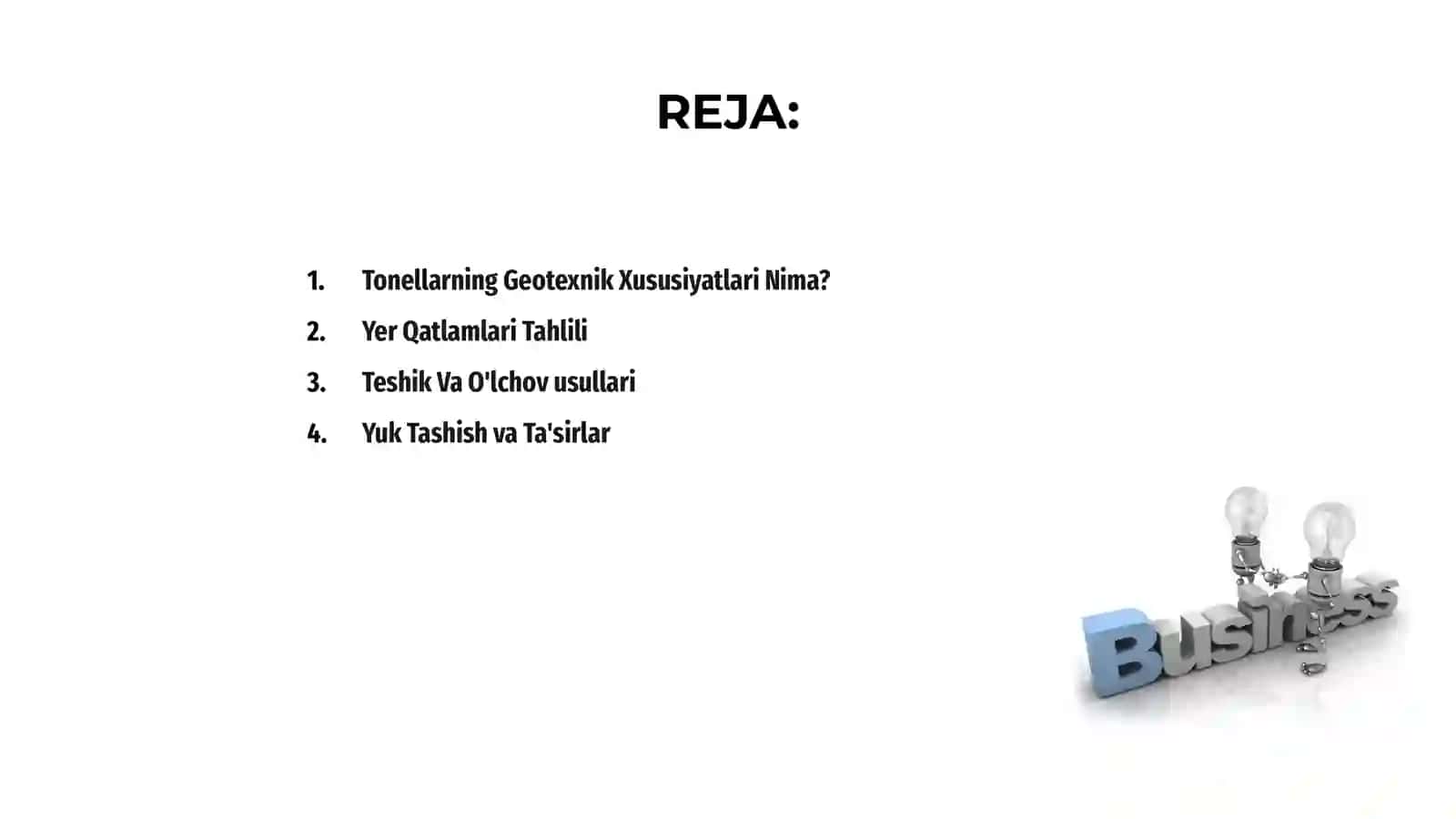 Tonellarning Geotexnik Xususiyatlari Nima? 2