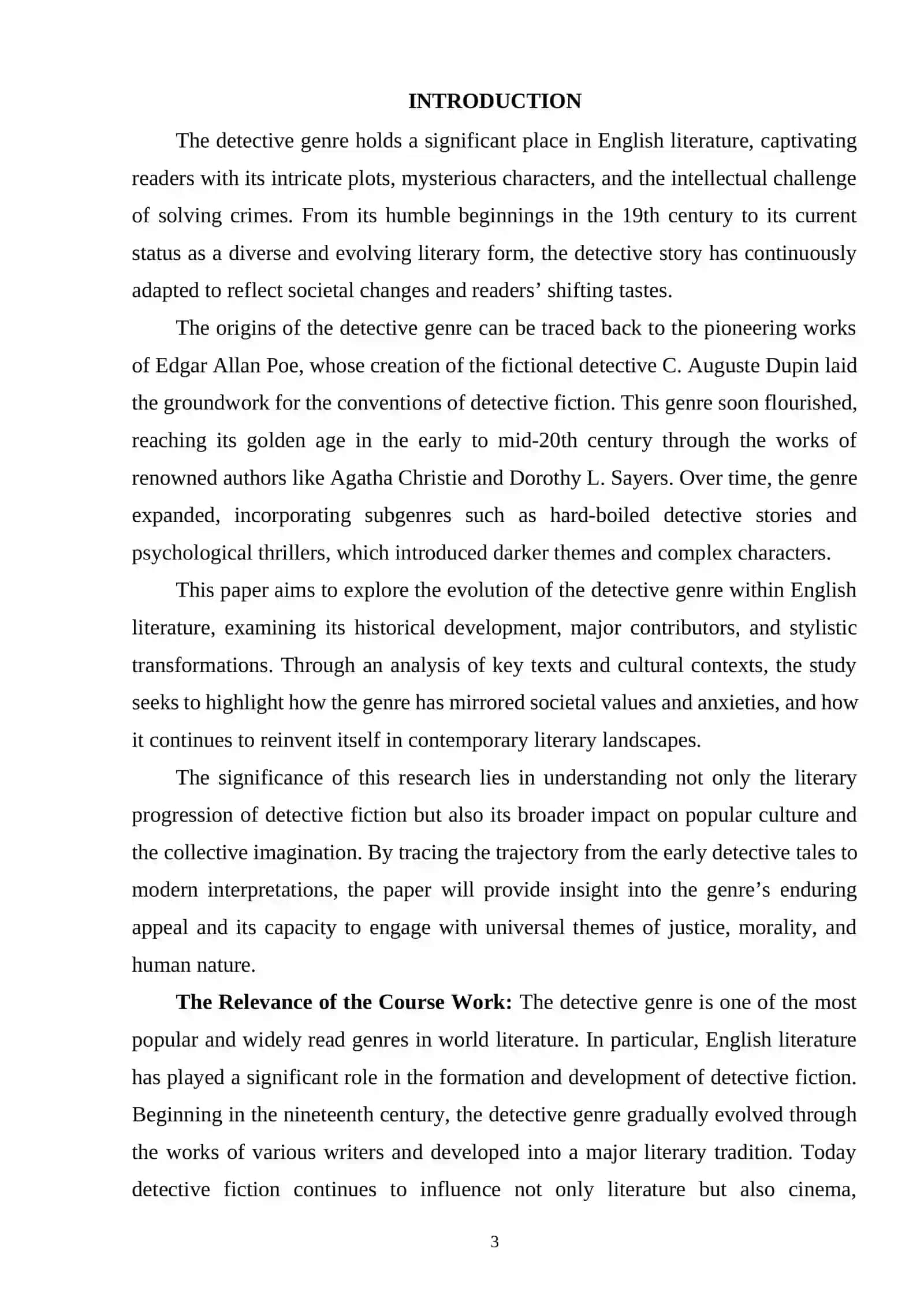 The Evolution of Detective Genre in English Literature 2