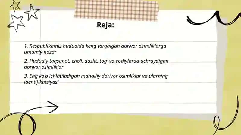 Dorivor Osimliklar va Ular Ahamiyati 2