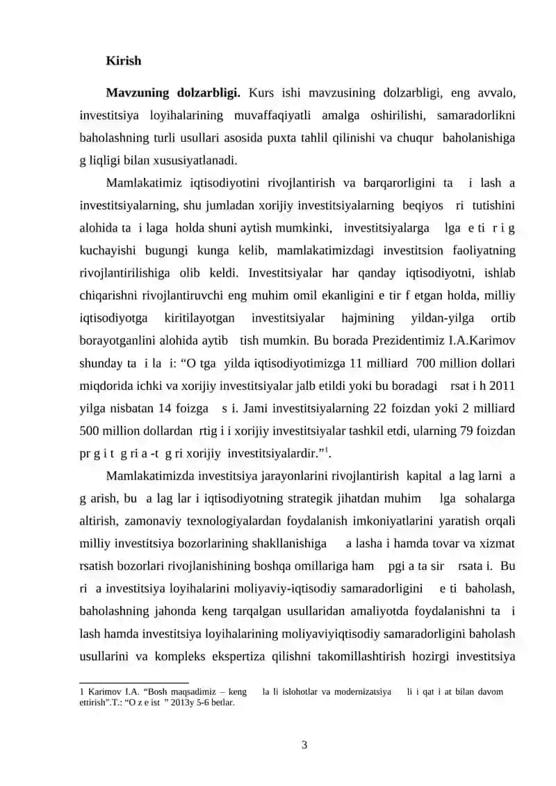 Investitsiyani hisoblashda diskontlangan qiymat 2