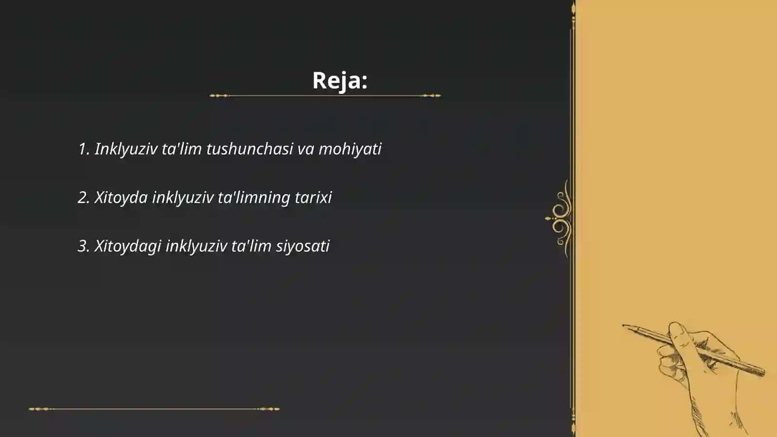 Xitoyda inklyuziv ta'limning rivojlanishi 2