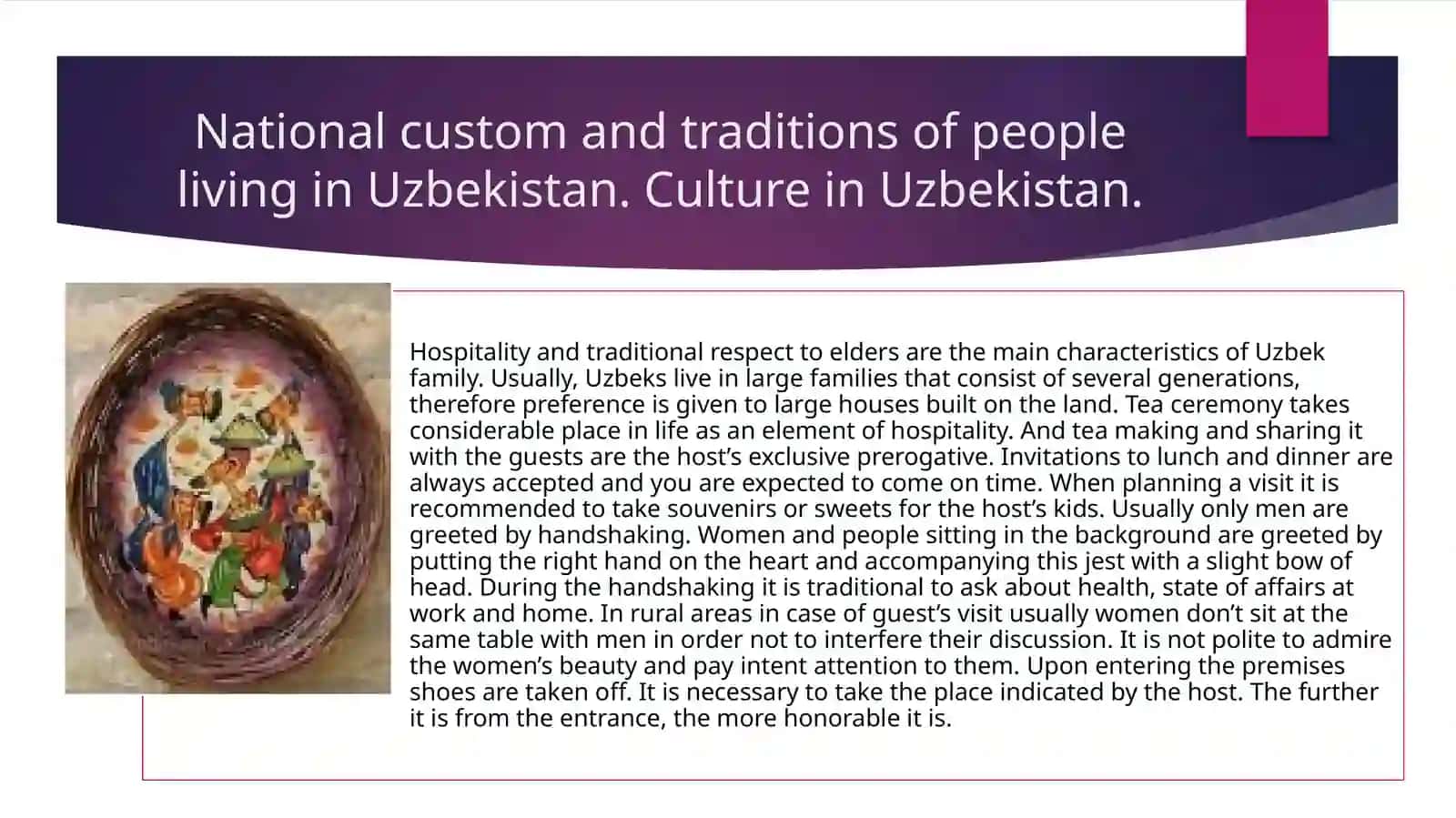 National customs and traditions of Uzbekistan 2