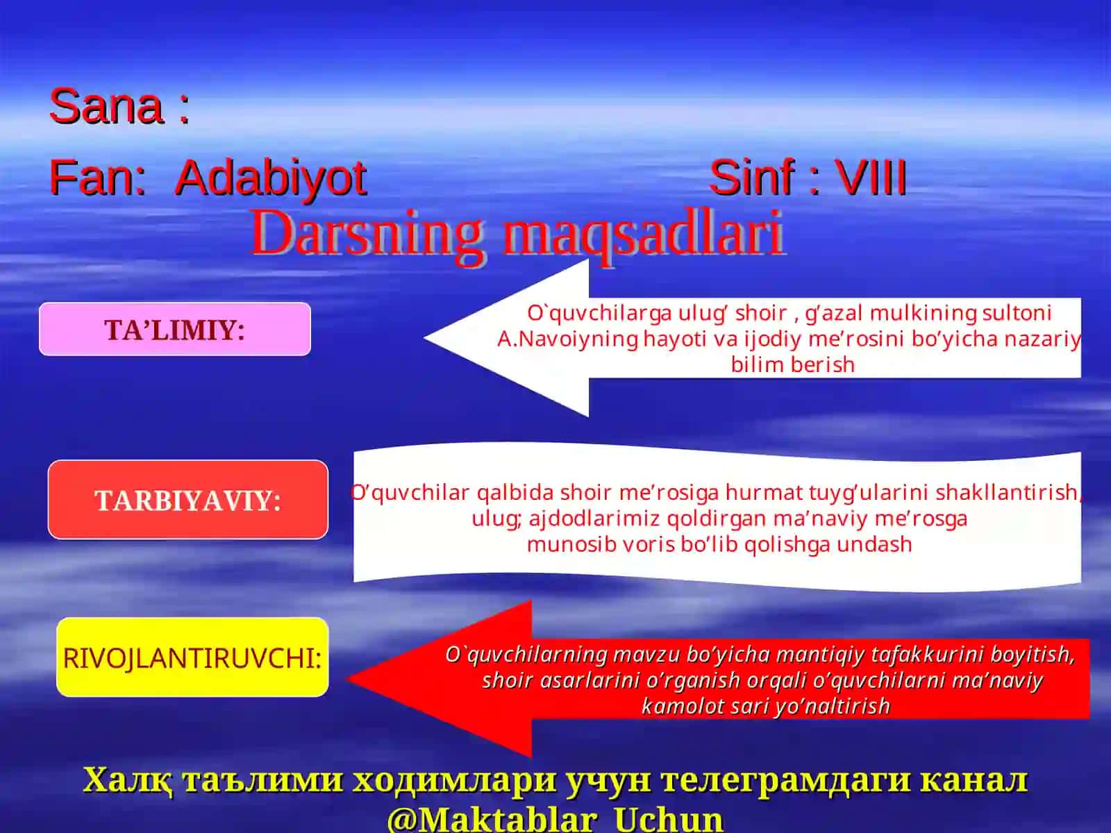 Alisher Navoiy hayoti va ijodi 2