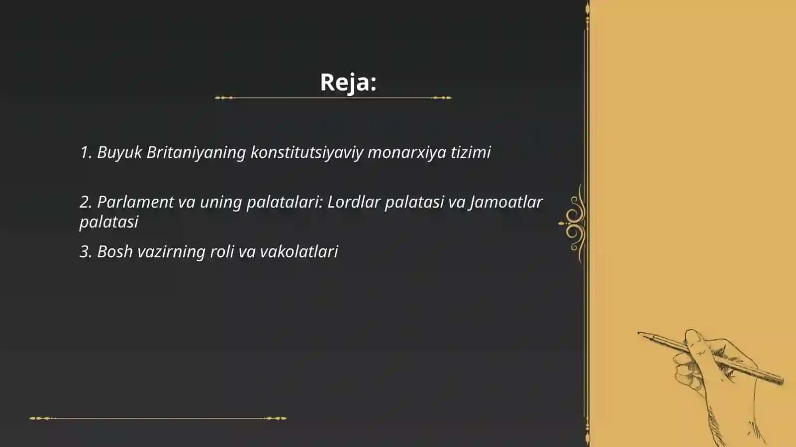 Buyuk Britaniya siyosiy tizimi 2