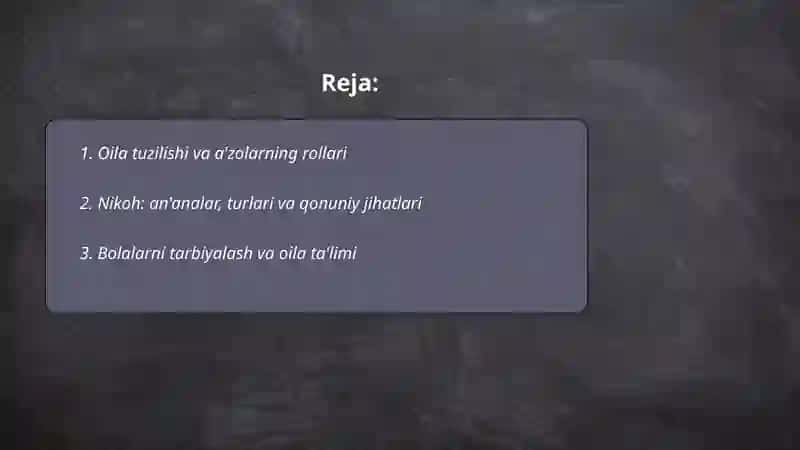 Oila va jamiyat 2