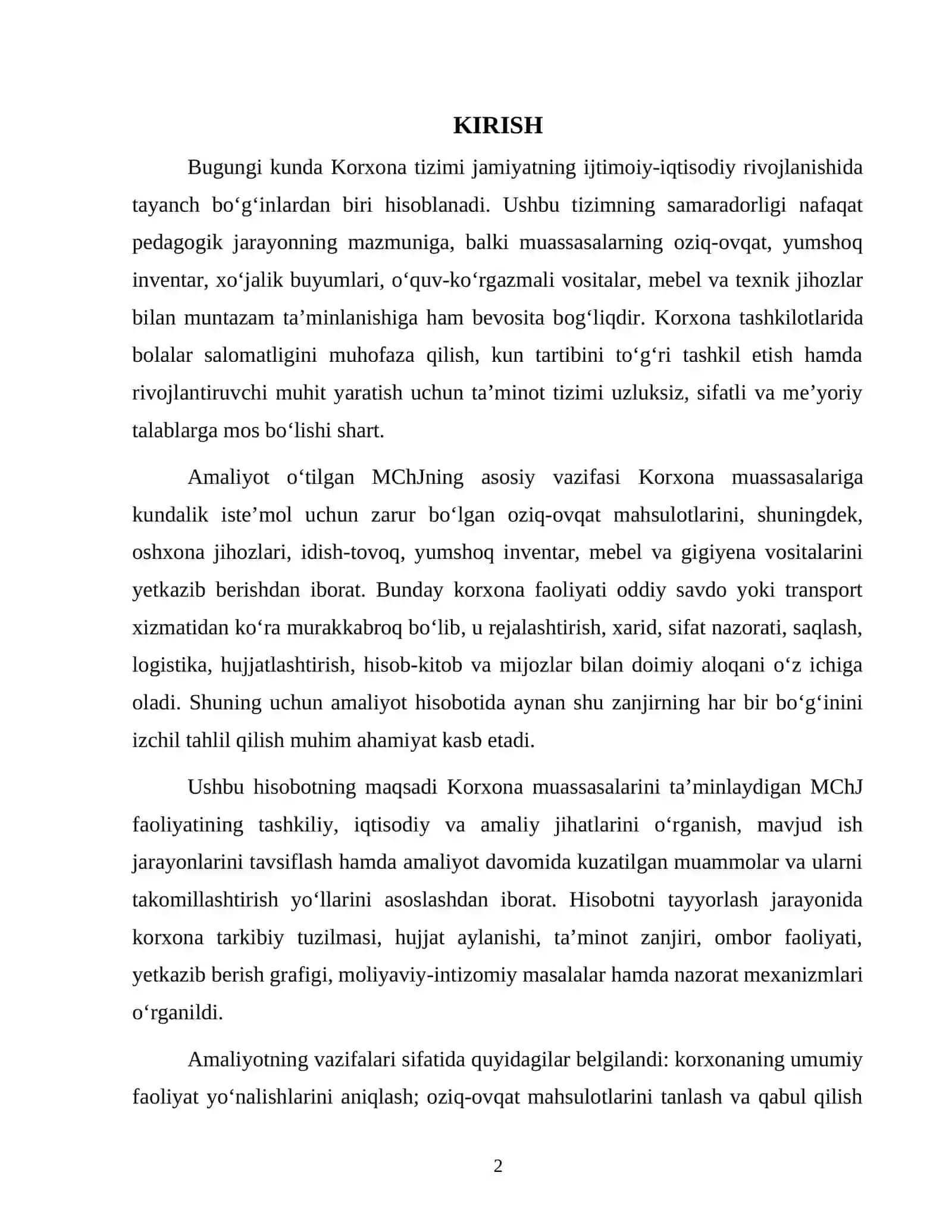 MCHJ HISOBOTI UNIVERSAL 2