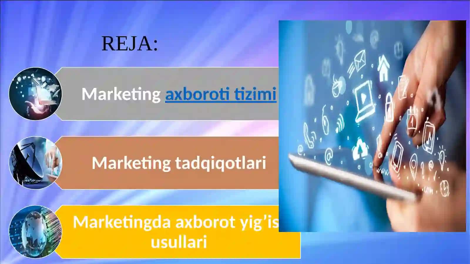 Marketing axborot boshqaruv tizimlari 2