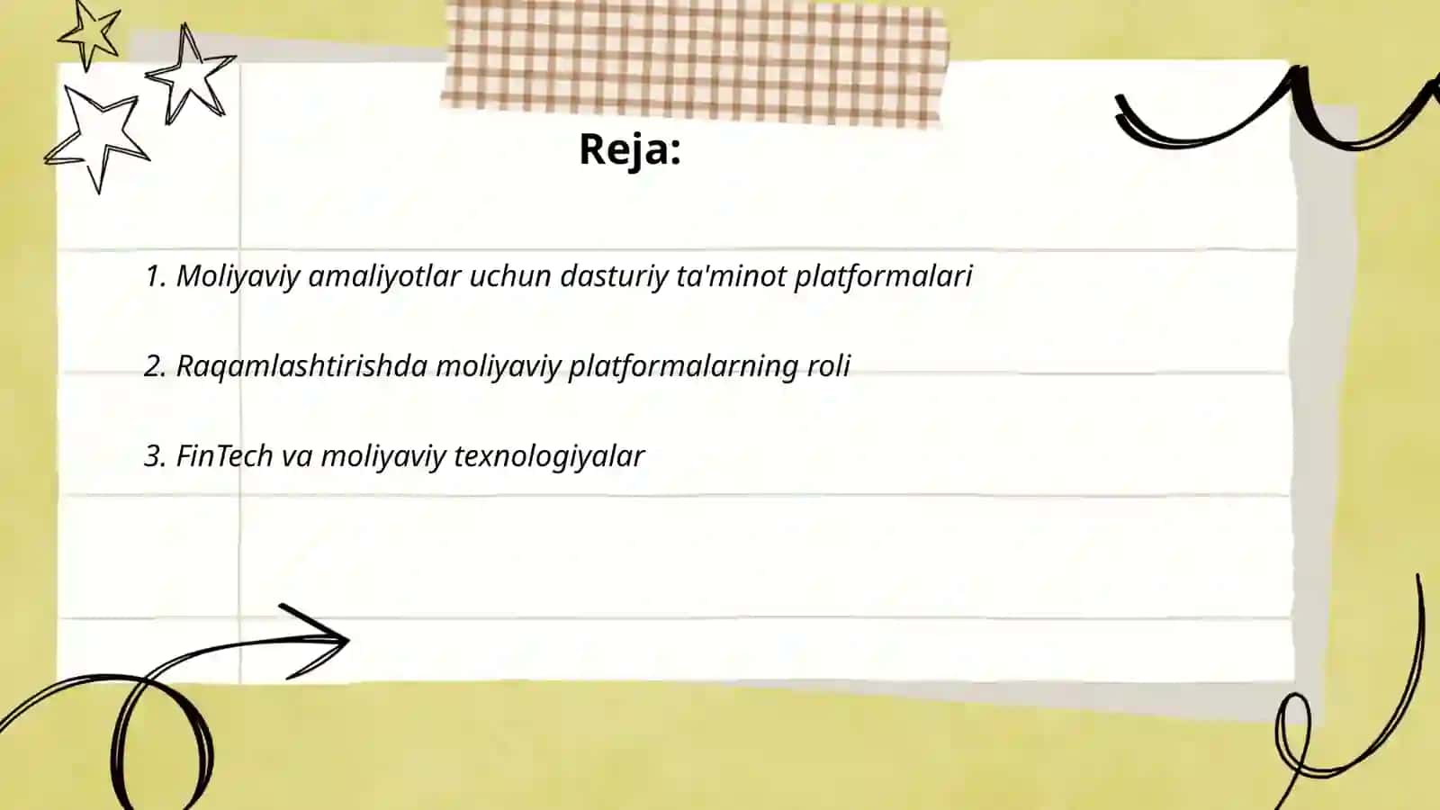 Moliyaviy amaliyotlar 2