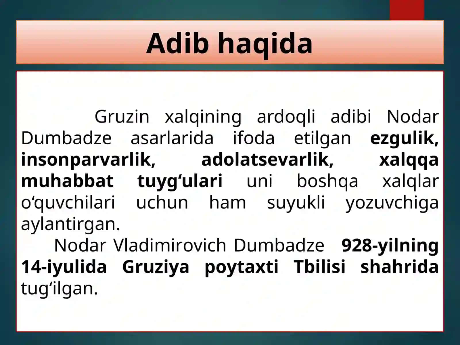 Nodar Dumbadze 2
