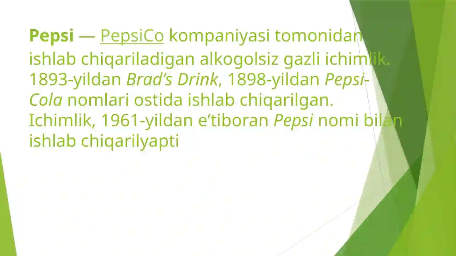 Pepsi 2