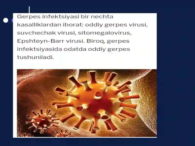 Оддий герпес - herpes simplex 2