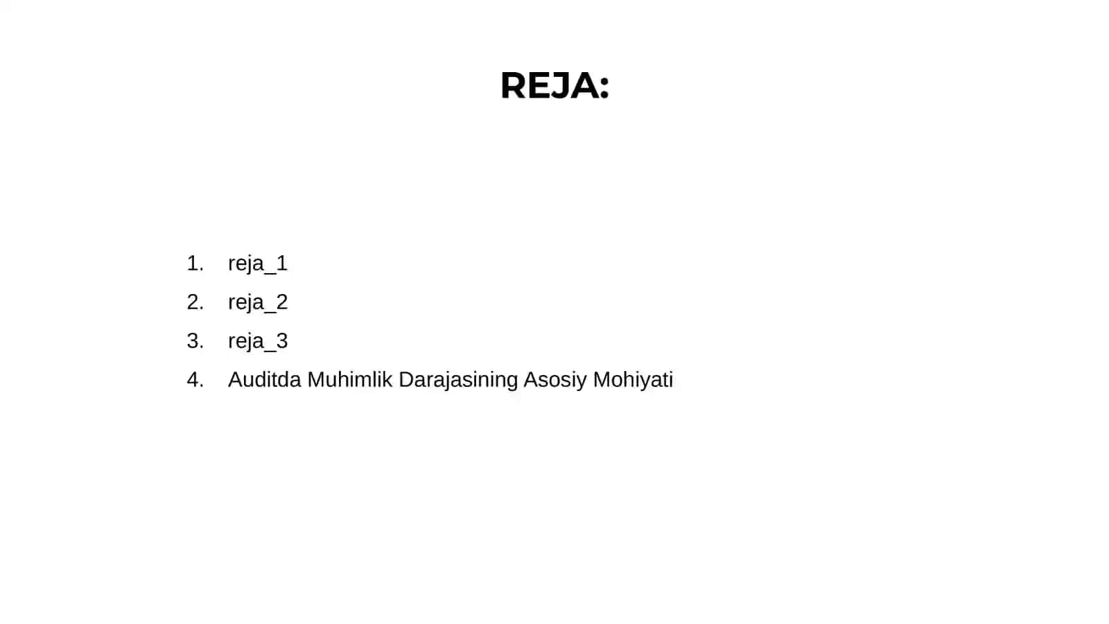 Auditda Muhimlik Darajasining Asosiy Mohiyati 2