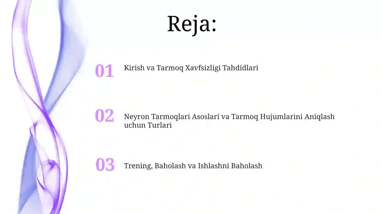 Kirish va Tarmoq Xavfsizligi Tahdidlari 2