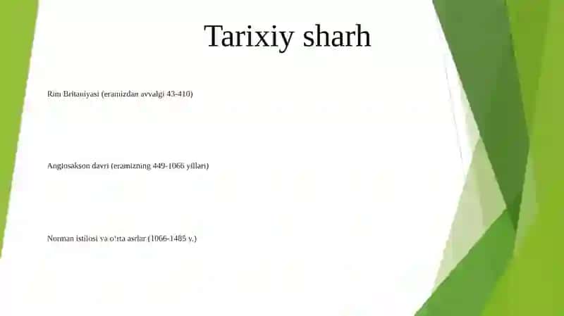 Buyuk Britaniya Tarixi 2