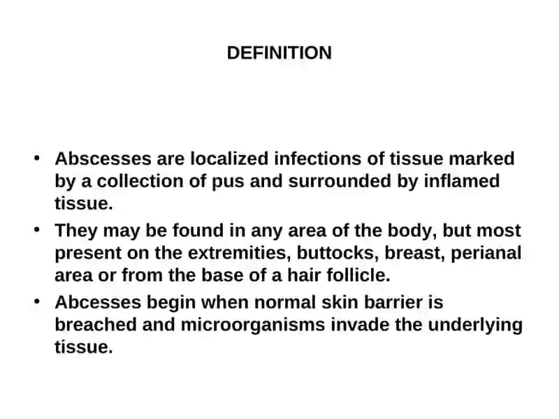 ABSCESS INCISION AND DRAINAGE 2