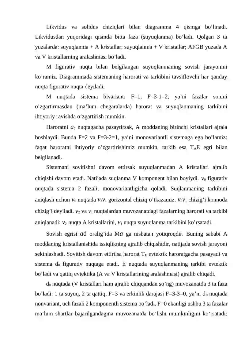 Ikki Komponentli Sistemalarning Holat Diagrammalari 2